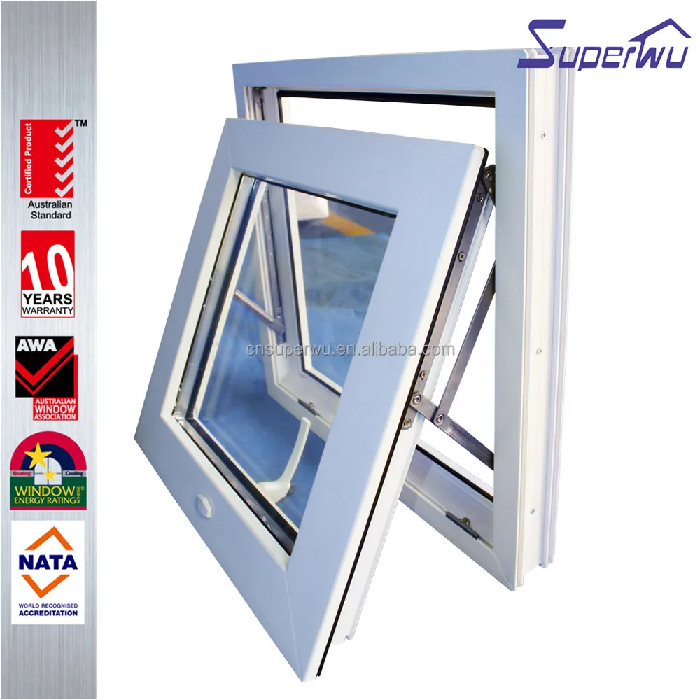 America Style Awning window & fixed window for residential home