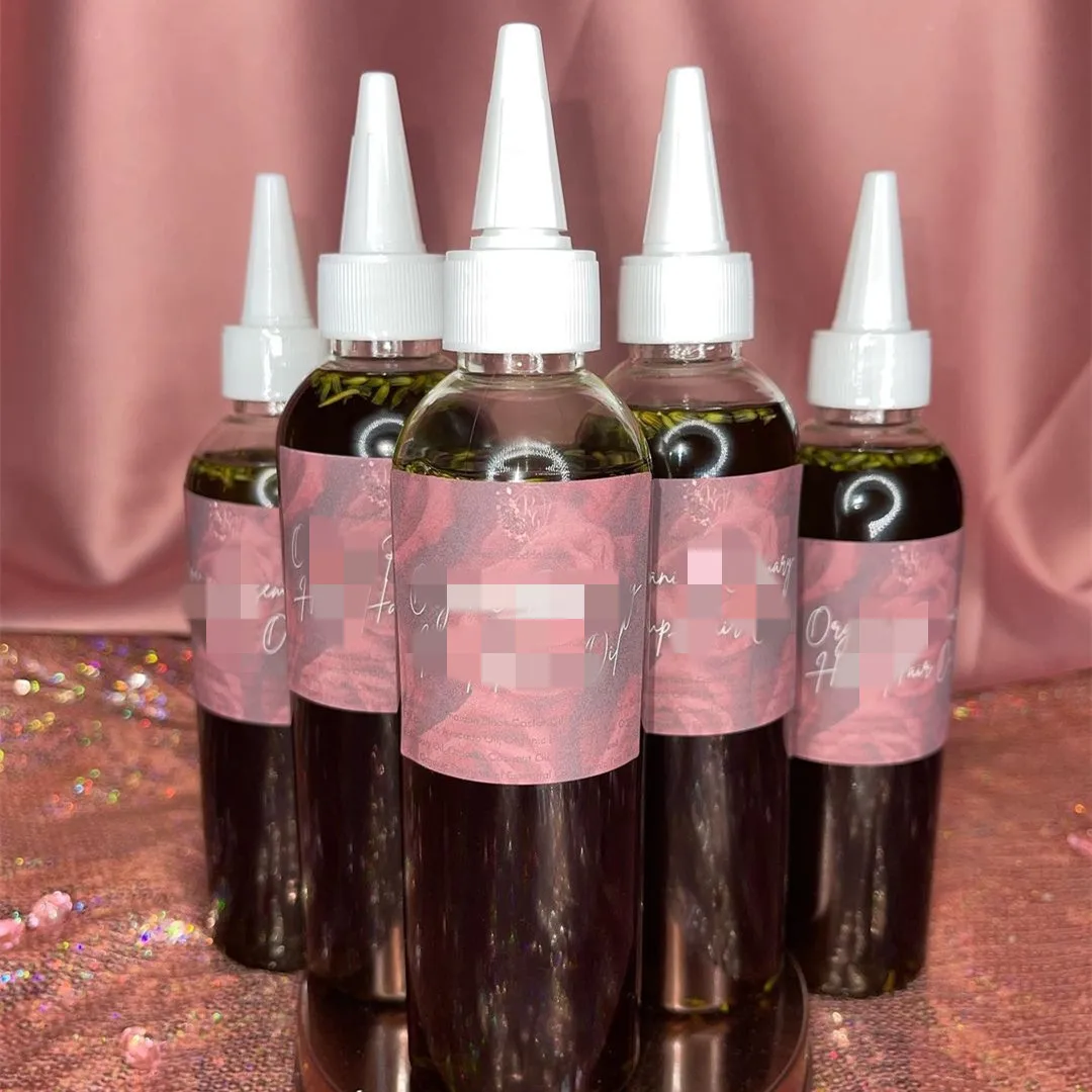 50ml 100ml 150ml 200ml Soft Hair Oil Bottle Dye Squeeze Applicator