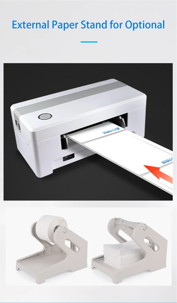 Cost Efftive 4*6inch Shipping Label Commercial Direct Thermal Printer