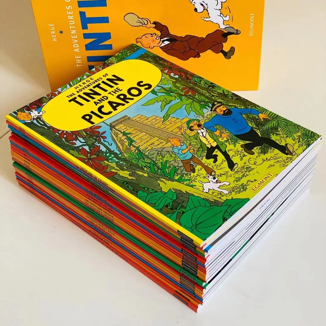 The Adventures of Tintin 全巻セット 23冊 洋書 多読 The Adventures