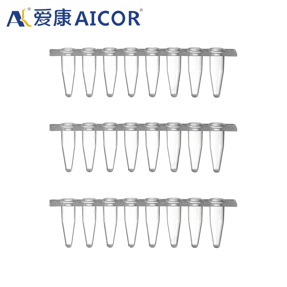 0 1 мл 2 ПЦР трубчатые полосы/пластинчатая пластиковая