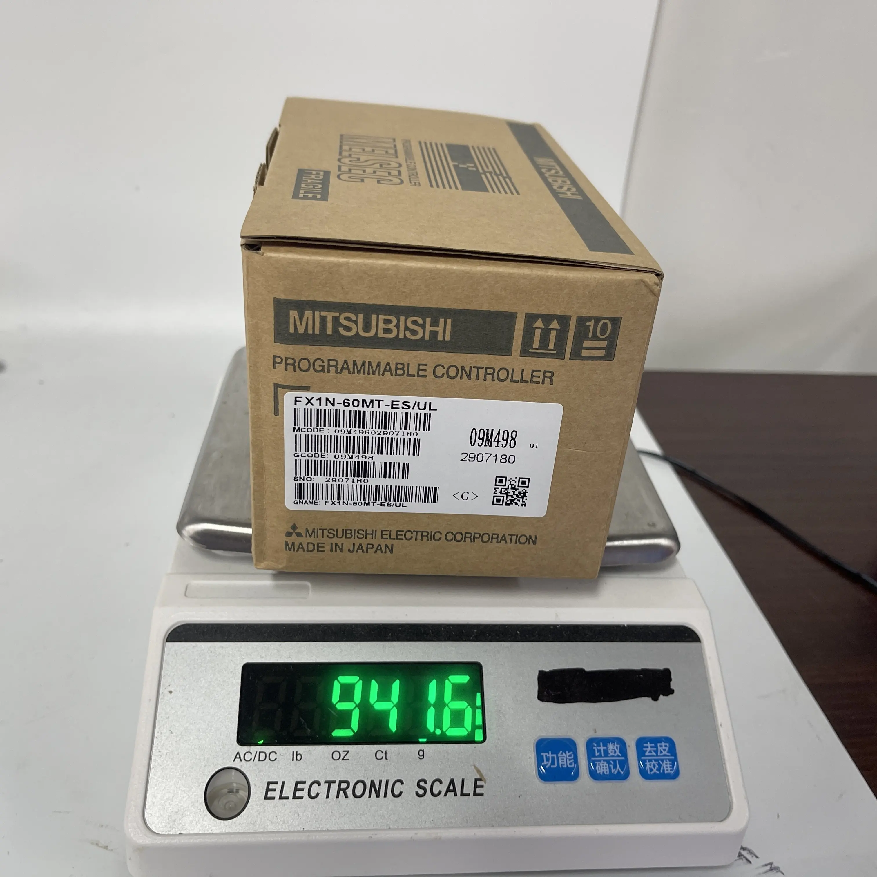 Mitsubishi Programmable Logic Controller (PLC) FX1N-60MT-ES/UL Mitsubishi Programmable Logic Controller (PLC) FX1N-60MT-ES/UL
