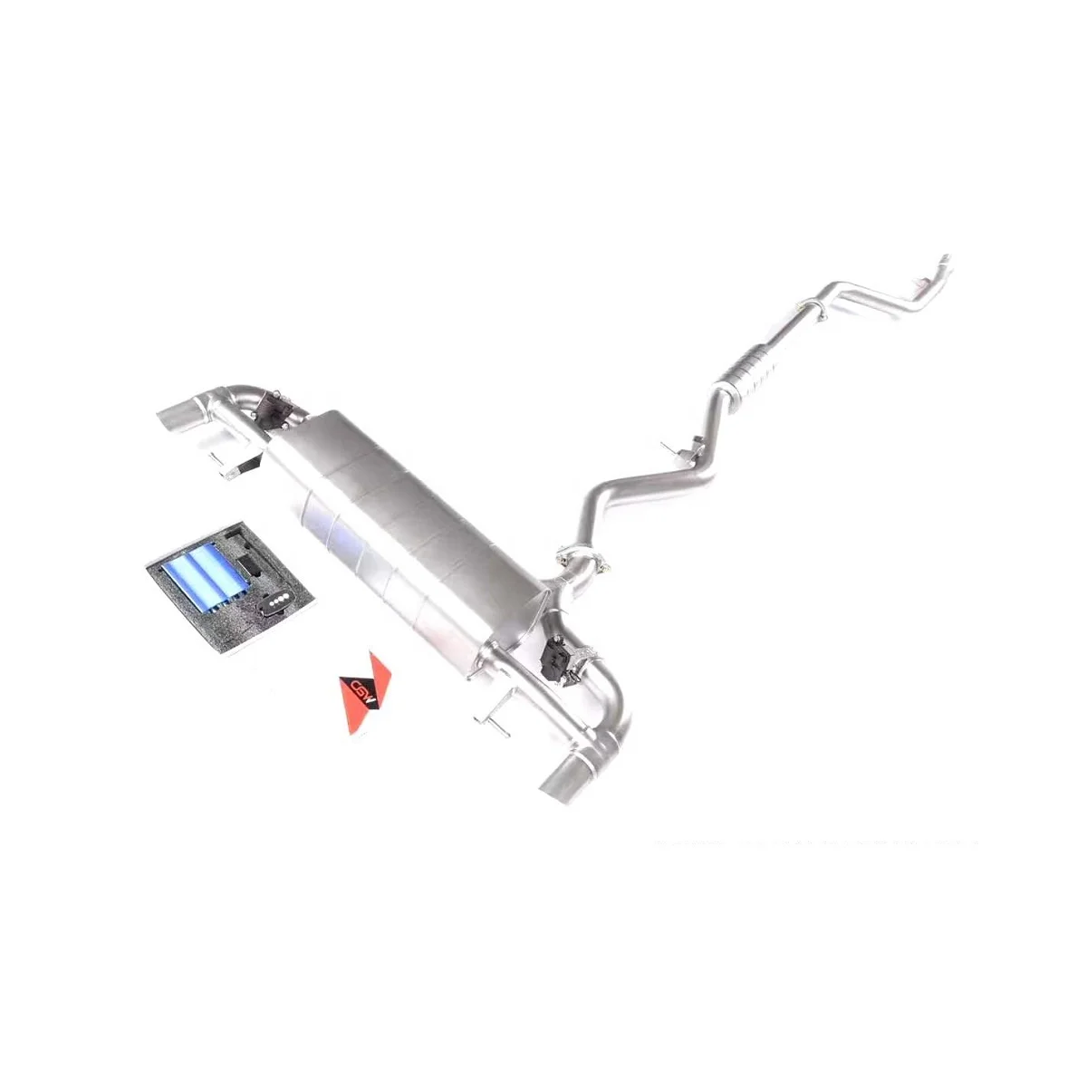 CGW Newest Design Straight Catback Valve Exhaust Tip Cutout Muffler Catback With Trustable Quality for BMW G30 2.0T