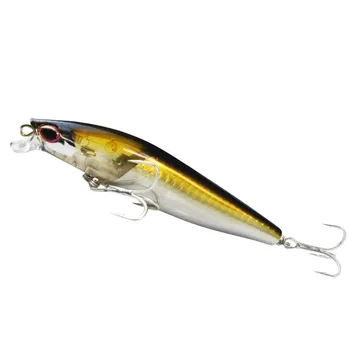 Kuanglin Stainless Steel Mino Long Cast Luya Bait Dead Fly System Sea Bass Cocked Beak Bambos Luya Hard Bait Floating Water – Hard Lure – view 2