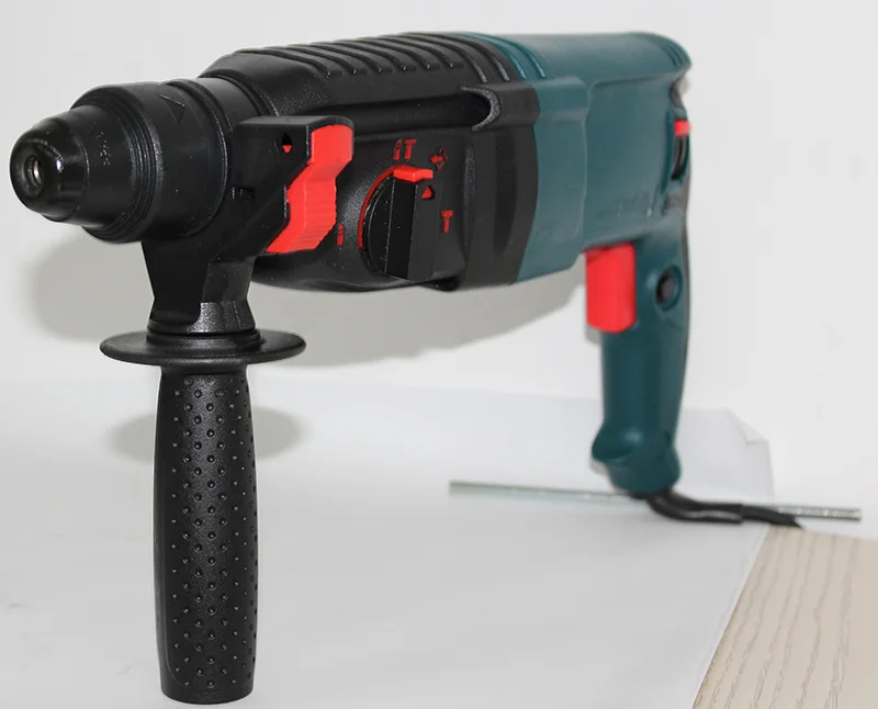 Power Concrete/Steel/Wood Drilling Demolition Breaker Hammer Machine Portable Electric Rotary Hammer Drill 26mm 110v 220v 800w