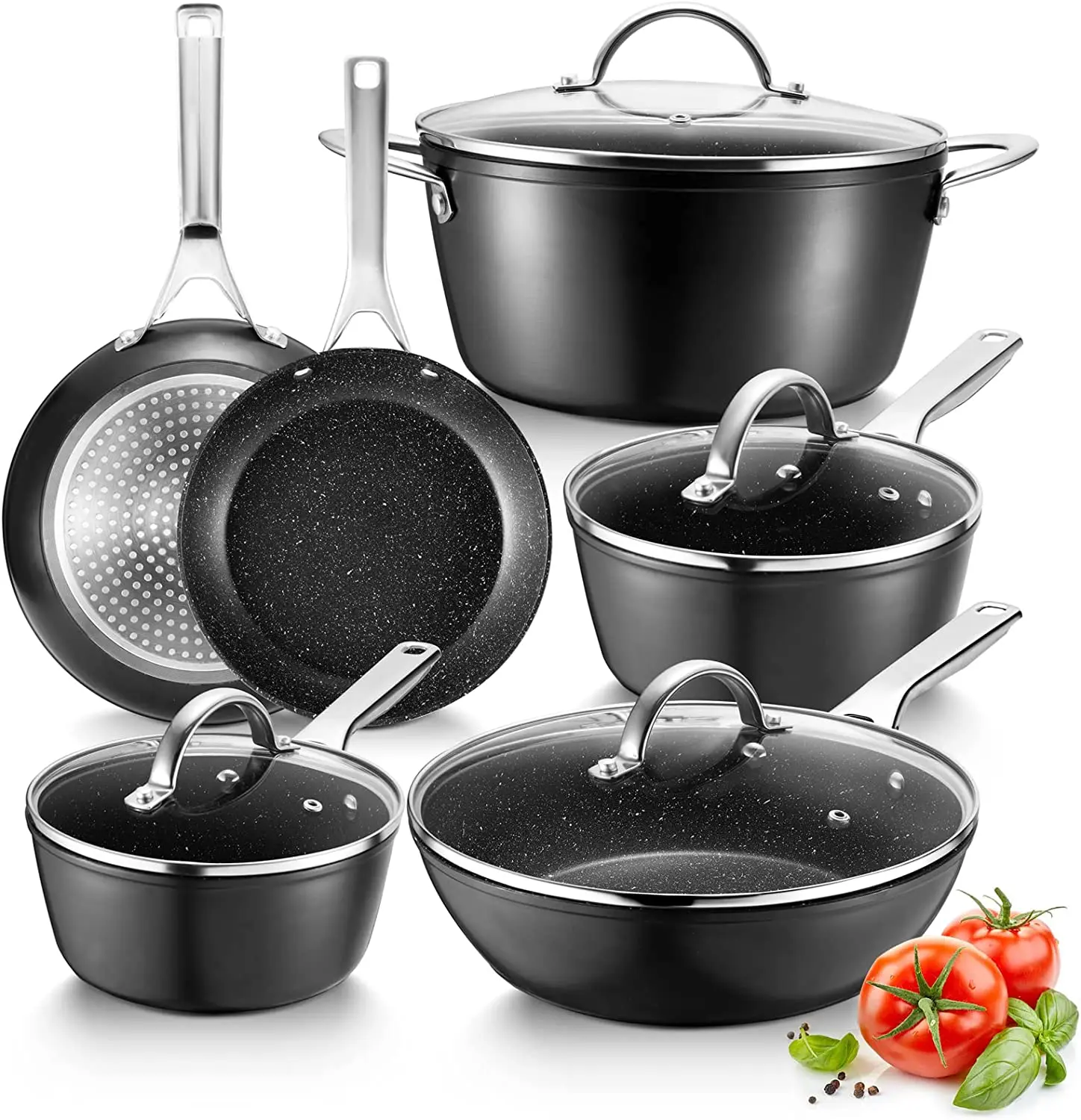 Best Selling High Quality Induction Cookware Sets Nonstick Pots And