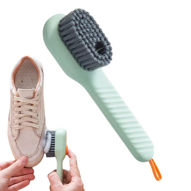 LELE LIFE Lot 2 Brosses à Chaussures Double Face - Brosse Silicone Pour Sport, Tennis, Cuir