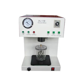 Dental Lab Equipment Vacuum Mixer Plasters Investments and Silicones Mixing Machine Inner Vacuum Pump