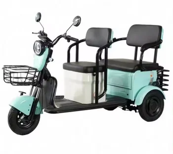 Cheap With Passenger Seat Electric Tricycle