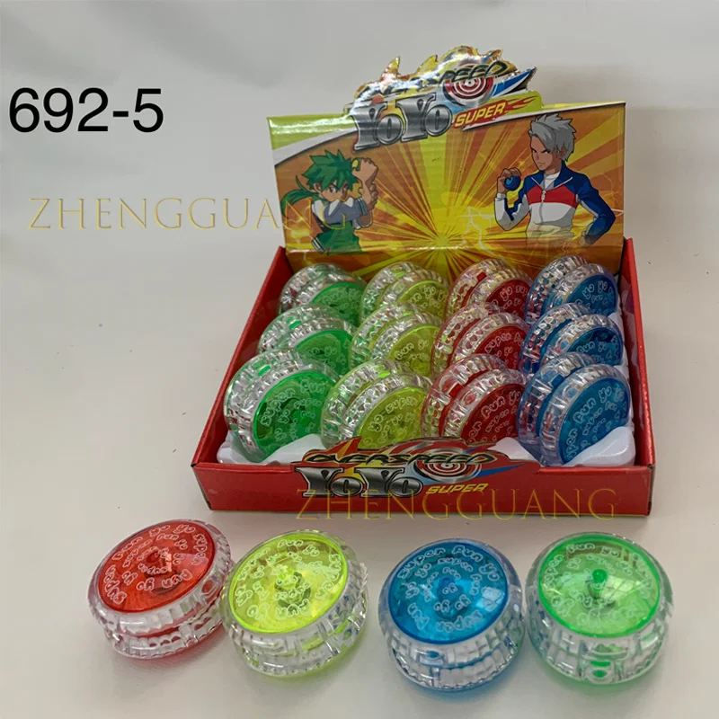 Фабрика Zhengguang, оптовая продажа, креативный подарок для учеников начальной школы, мультяшная светящаяся игрушка Йо-Йо со светодиодной подсветкой
