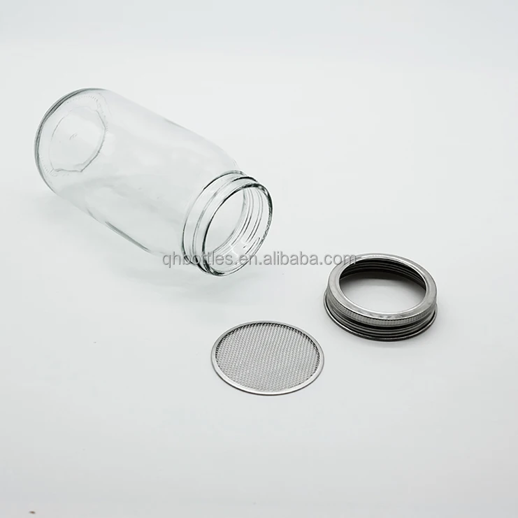 Indoor Sprouting Mason Jar Outline Printable Bean Seed Sprouter with ...