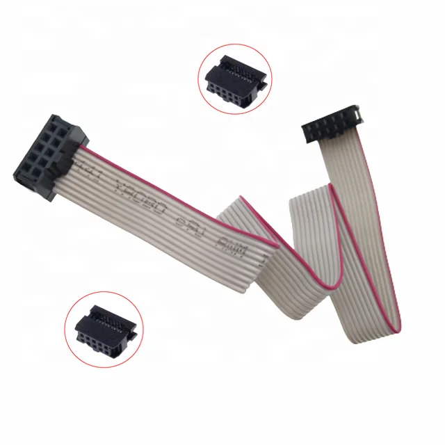 POPESQ® 20 Stk. x IDC 2.54mm Stecker Flachbandkabel 10 polig #A3027 POPESQ® 20 Stk. x IDC 2.54mm Stecker Flachbandkabel 10 polig #A3027