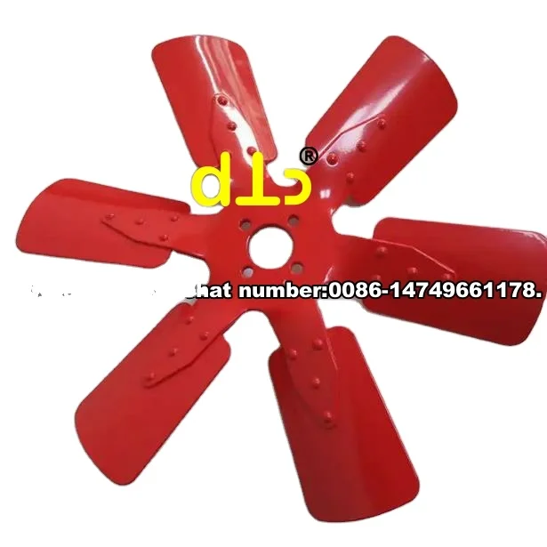 Construction Machinery Parts for cummins Original Product Diesel Engine Generator Radiator Fan for 4bt 4931778