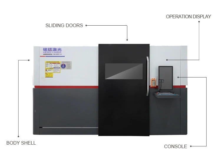 Herolaser Intelligent 12000W Fiber Laser Cutting Machine