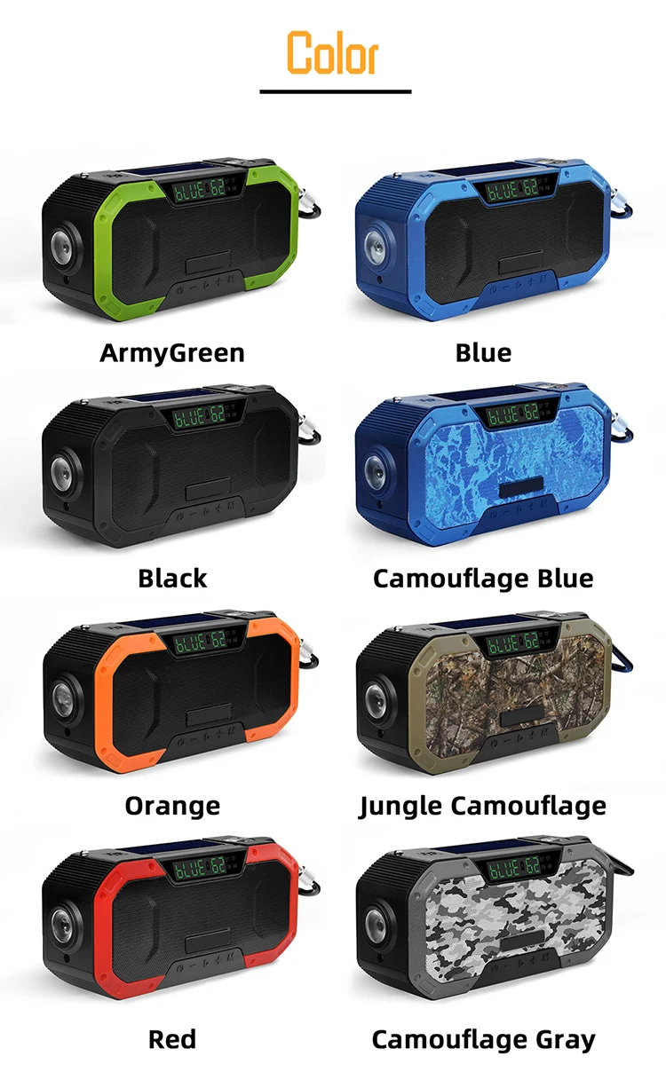 High Speakers Shortwave Receiver Cb Ssb Bas Station Android Para Solar Radio With Usb Fast Charge/Solar Charge