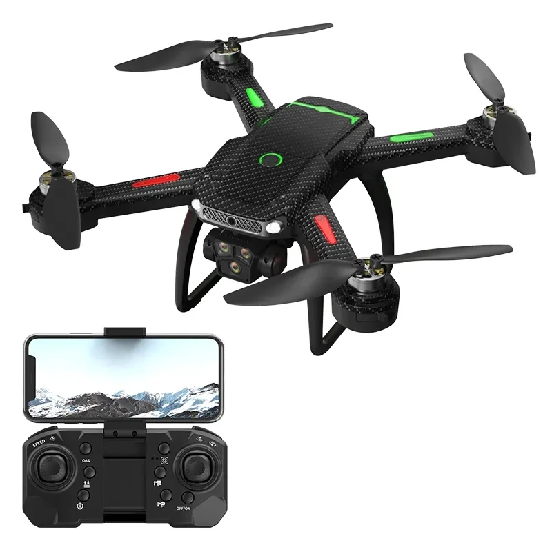 Hot 8K HD Dual Camera Aerial Drone Automatic Obstacle Avoidance One Key  Takeoff and Landing Quadcopter