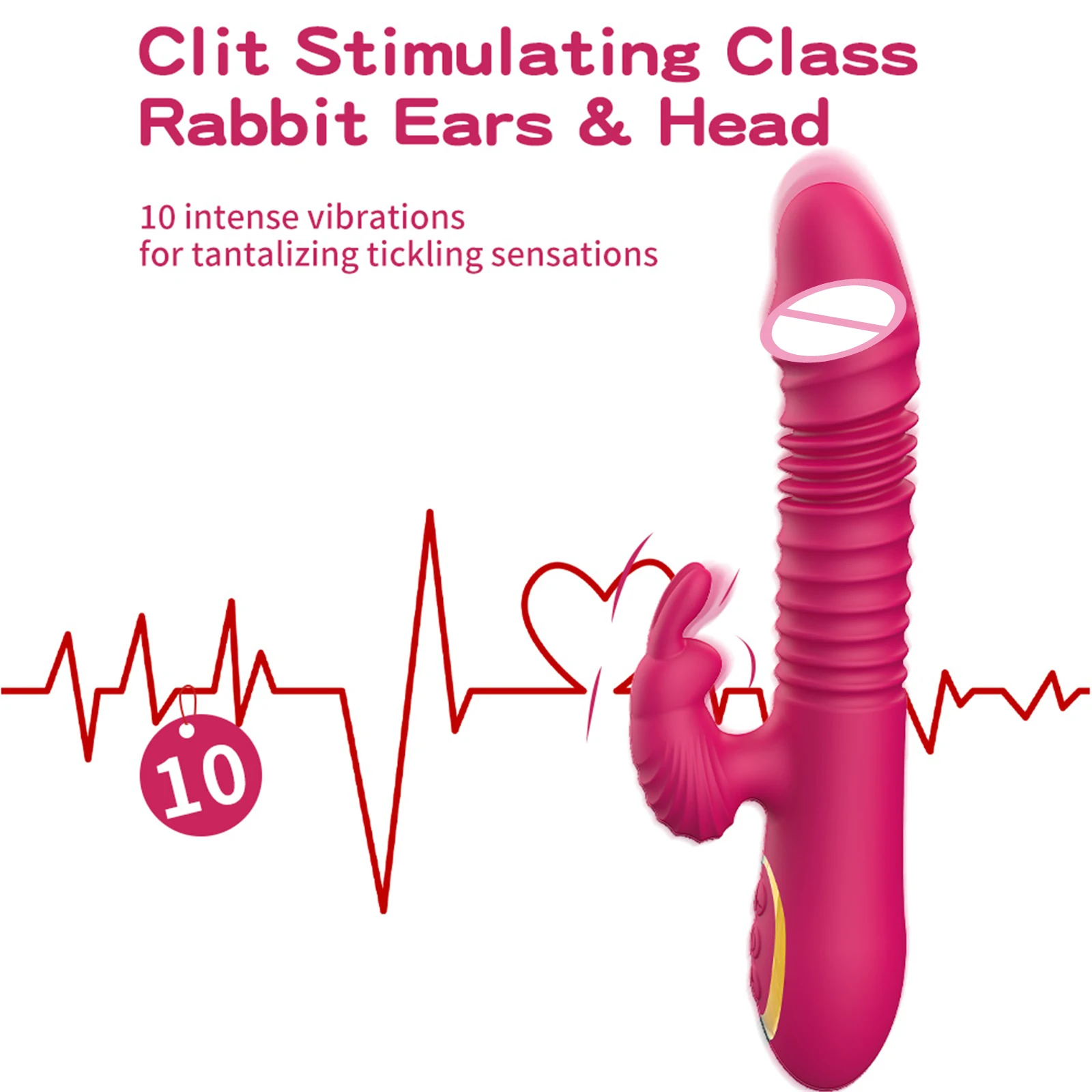 BDSMYEE Inflatable Vibrator Egg With Remote - 10 Vibration Modes, 10m  Range, For Clitoral, Anal & Couples Play BDSMYEE Adult Toy
