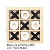 échecs XO noir et blanc