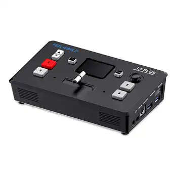 FEELWORLD L1 PLUS 4 Channel Video Mixer Switcher Touch Screen USB2.0 Recording PTZ Control Usb3.0 Streaming Atem Video Mixer detail image