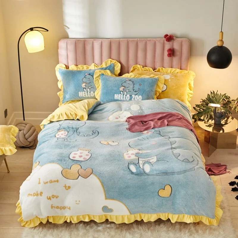 kids flannel bedding