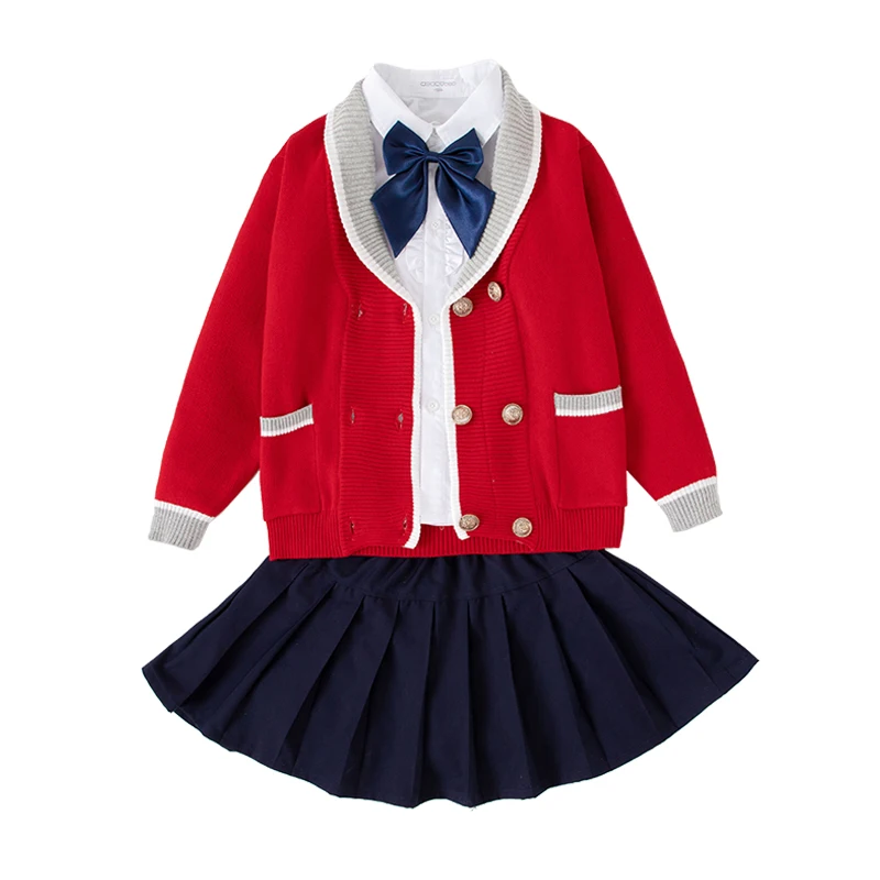 Free Primary School Uniform Samples New Design Customized Primary School Uniform