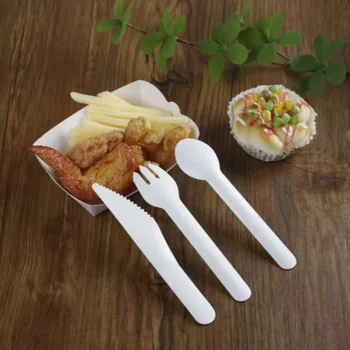 Biodegradable disposable 4oz 6oz 8oz 9oz 10oz 12oz paper box container spoons ice cream cup spoon