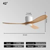 42INCH-White + wood