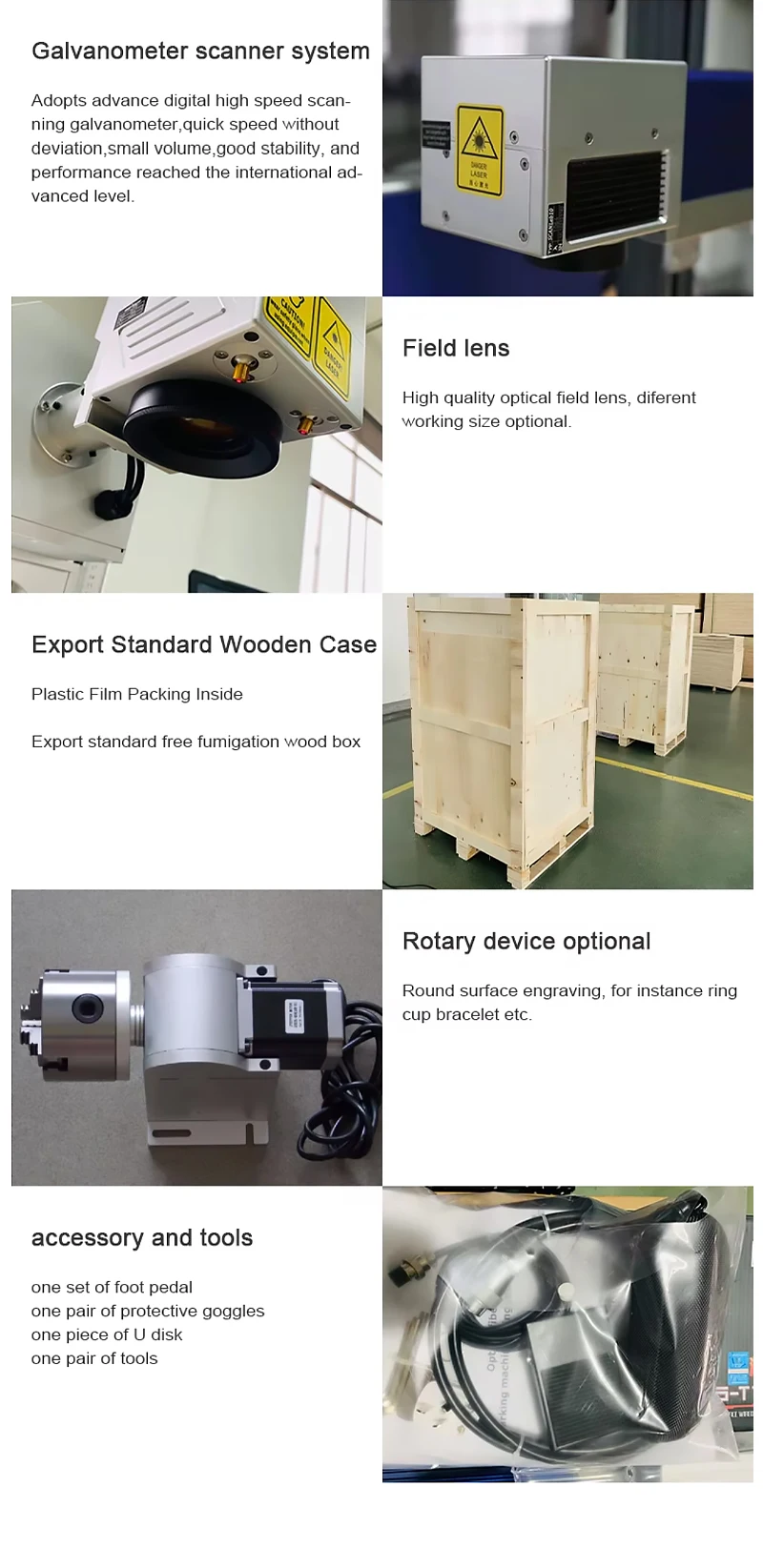 High Precision Desktop Fiber Laser Marking Engraving Machine Stainless Steel Business Card Etching for Metal Supports AI BMP PLT