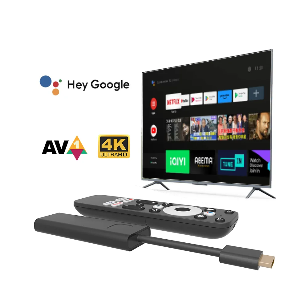 TV Stick 4K Ultra HD - 2GB RAM, 16GB, Controllo Vocale, WiFi Dual Band, HDR10+