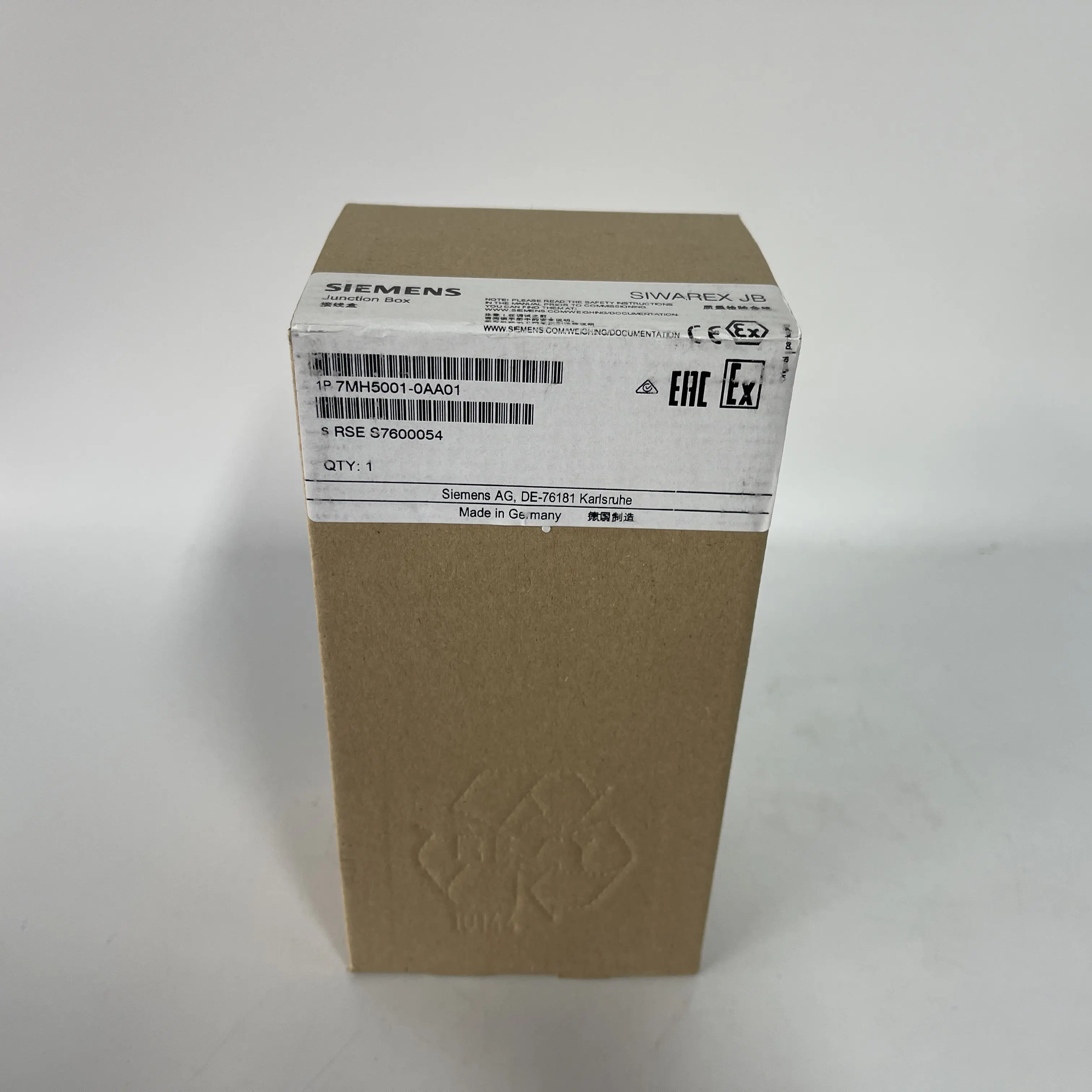 Siemens SIWAREX JB Junction Box 7MH5001-0AA01 Siemens SIWAREX JB Junction Box 7MH5001-0AA01