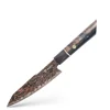 Cuchillo utilitario negro de 5"