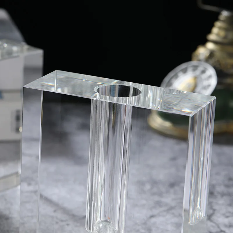 Modern Crystal Vase for Table Centerpieces Home Decoration Luxury Wedding Centerpiece For Flowers gift factory