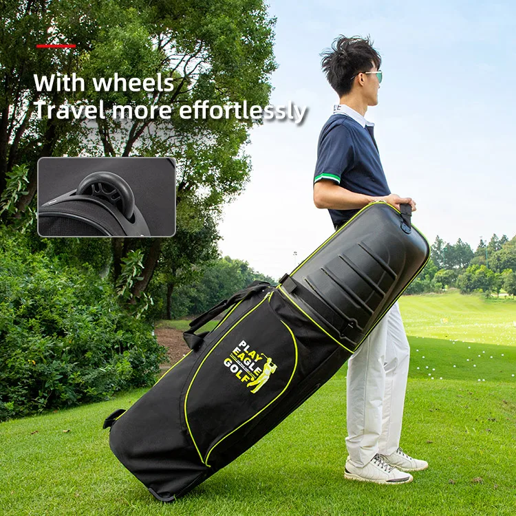 Play Eagle Golf Travel Bag Hard Case Travel Golf Bag Nylon Bag Cover