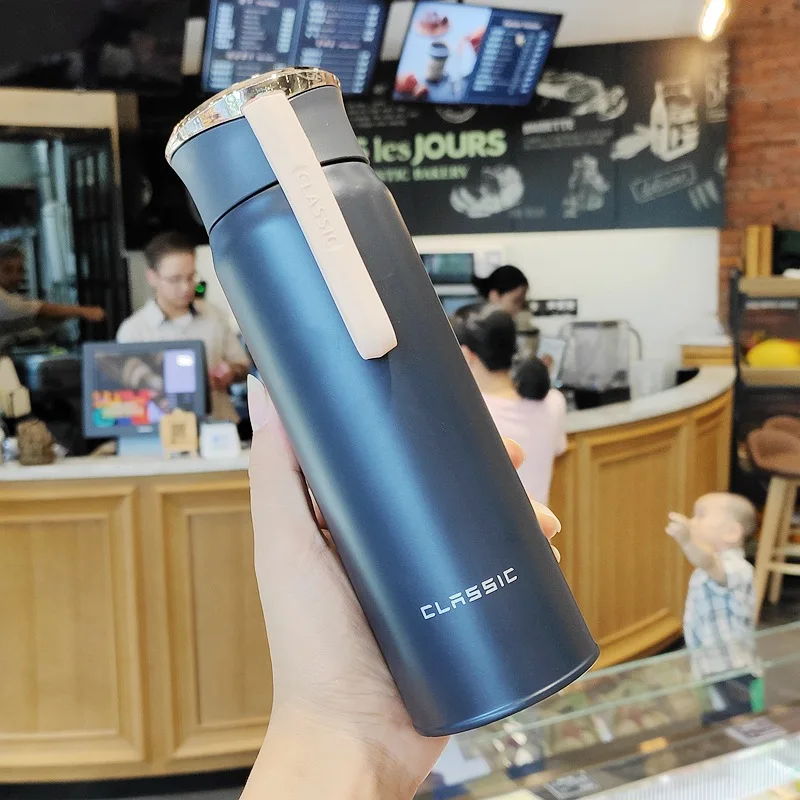 450ml Stainless Steel Vacuum Cup Thermos Coffee Cup Creative Water Cup