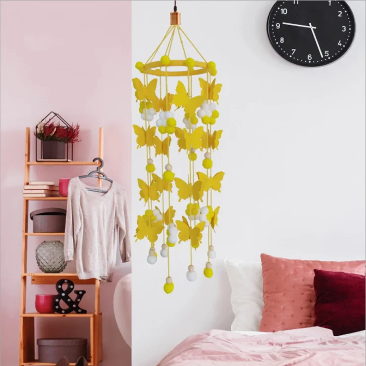 amazon popular selling baby felt crib mobile hanging decoration toy