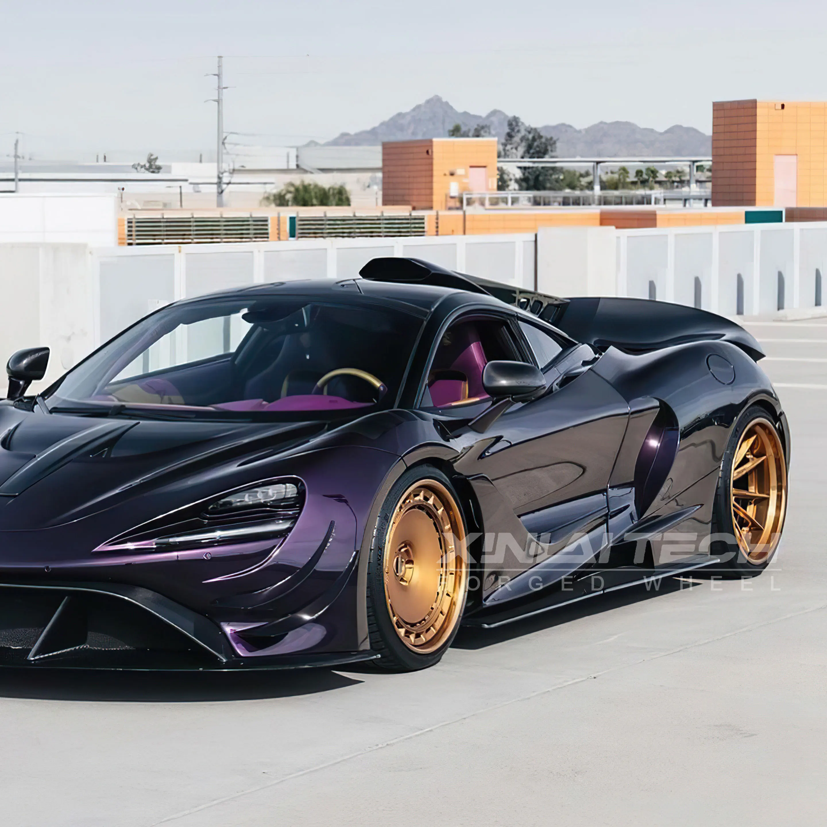 XL Custom Forged Alloy Rims Deep Dish Deep Lip 2-piece 5x114.3 5x130 5x120 5x112 18 20 21 22 24 Inch Wheel for mclaren 720s BMW - Image 5