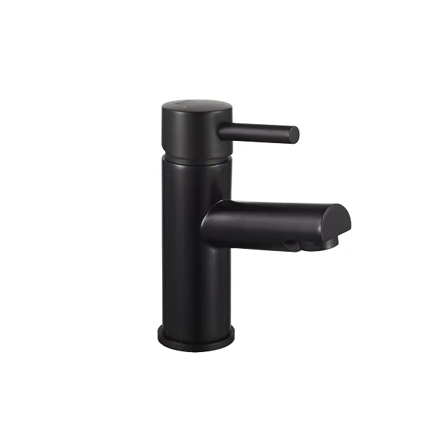 Luxury  KTW Approved Matte black  Chrome Plated Single Handle Deck Mounted Bathroom Wash  Basin Faucet Mixer Tap