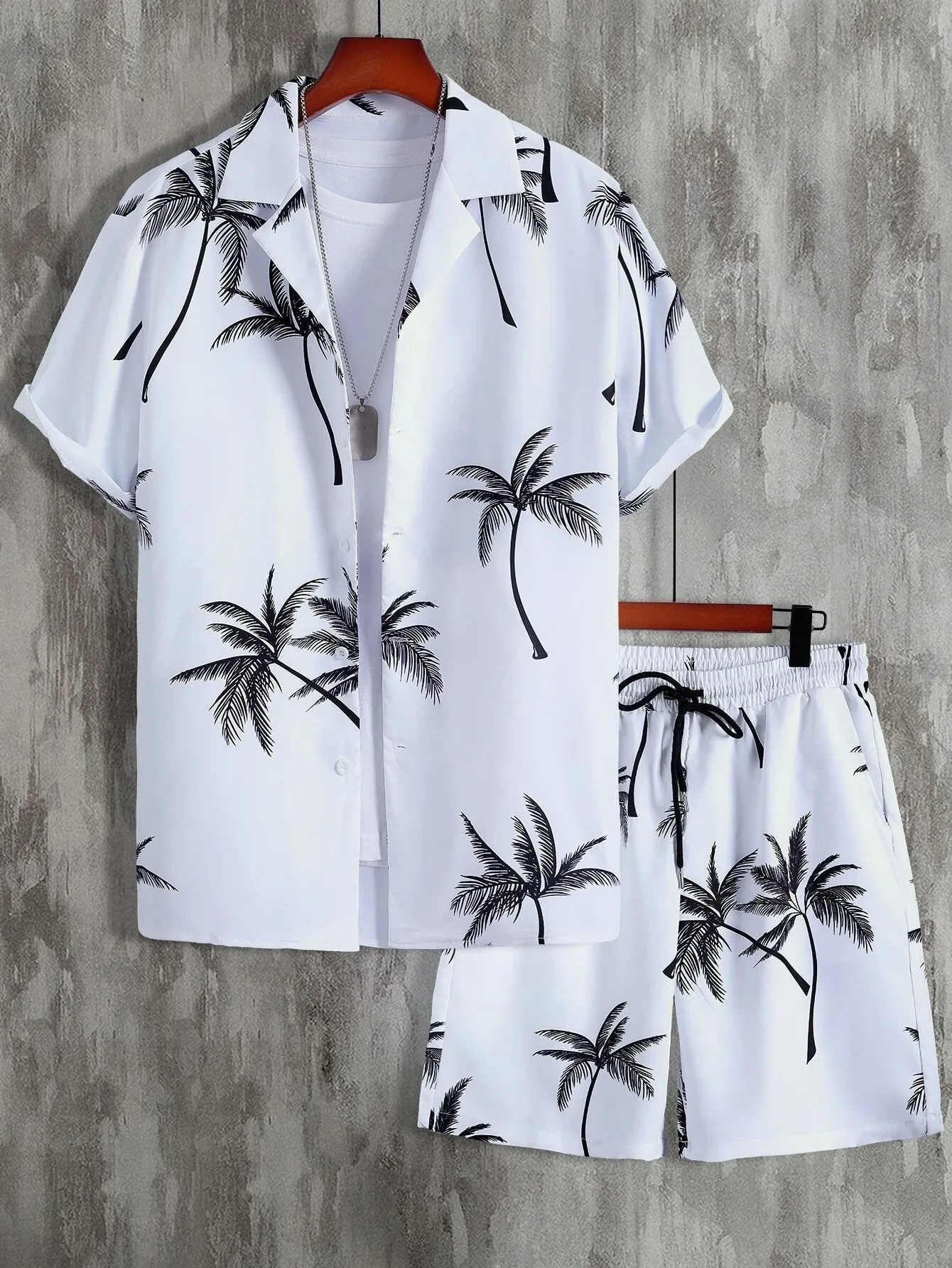 New Arrival Fashion Summer Hawaiian Tracksuit Holiday Men's Beachwear ...