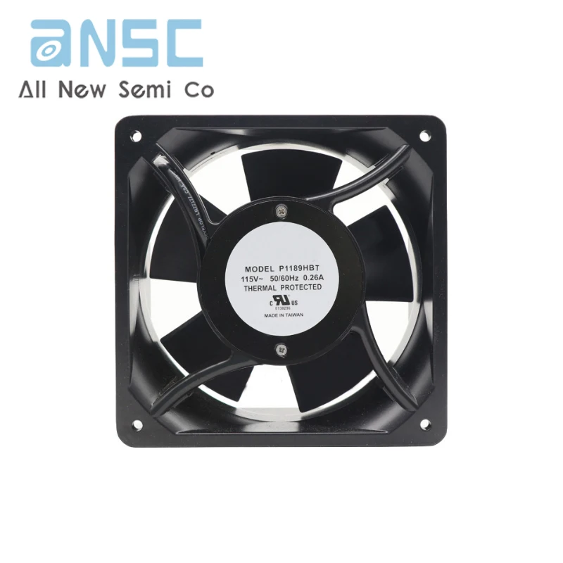 Original Axial flow fan P1189HBT 115VAC 0.26A Industrial AC axial flow ventilation and heat dissipation frequency converter fan