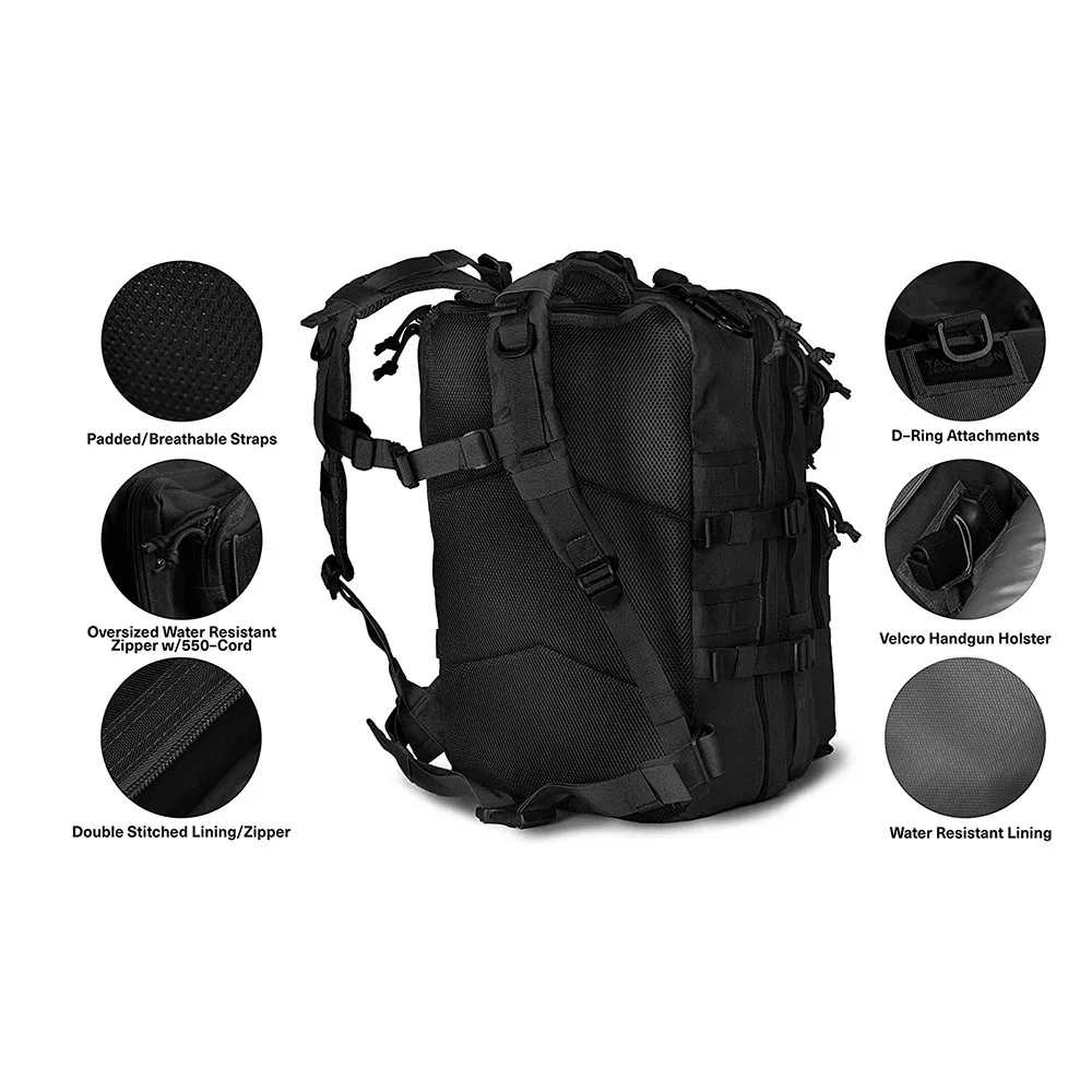 FREE SAMPLE Assault Backpack One to Three Day Assault Package Assault Backpack 40L Insect Proof Bag