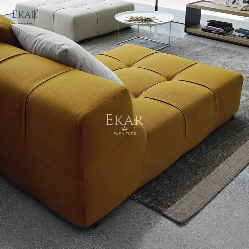 product new design modular sofa metal clasp modular sofa with versatile bottom connectors leather sectional-67