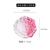 14.5cm Gradient Pink Ice Dew Dish (Large Size)
