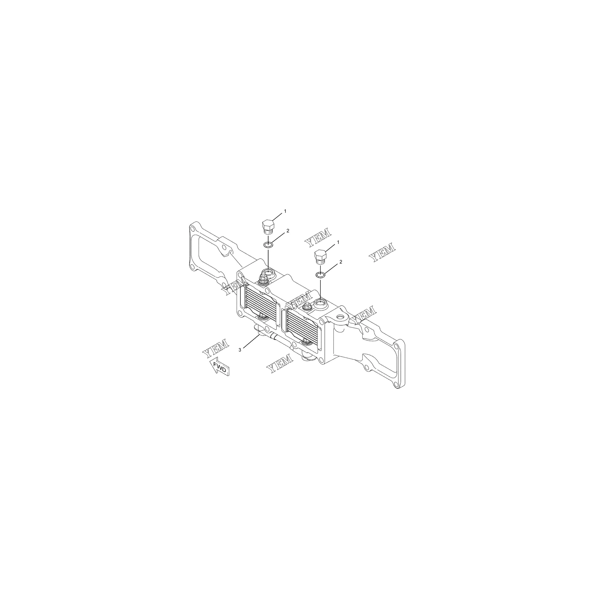 Excavator 2T-3013 Drive Shaft Spider Assembly for Caterpillar China Engine Parts Supplier