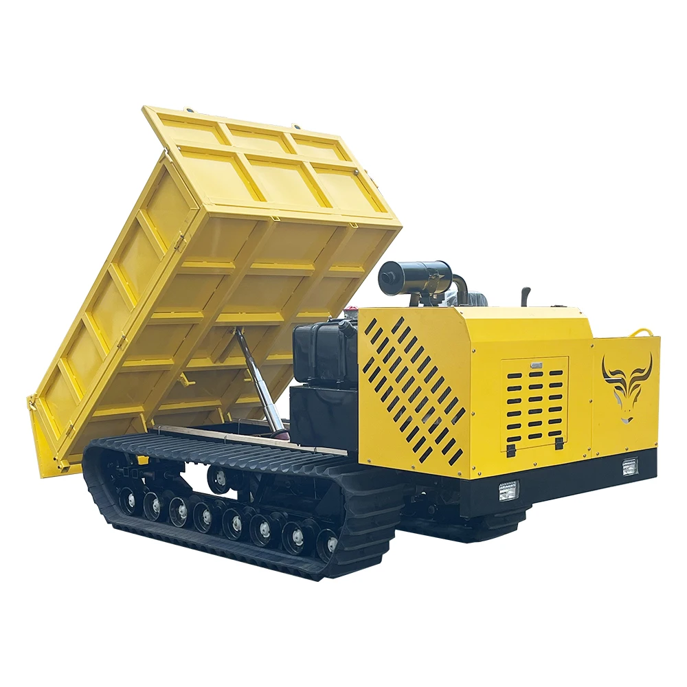 4 Tons Crawler Transporter; Climbing tiger Engineering Truck; Small Amphibious Transport Dump Truck;