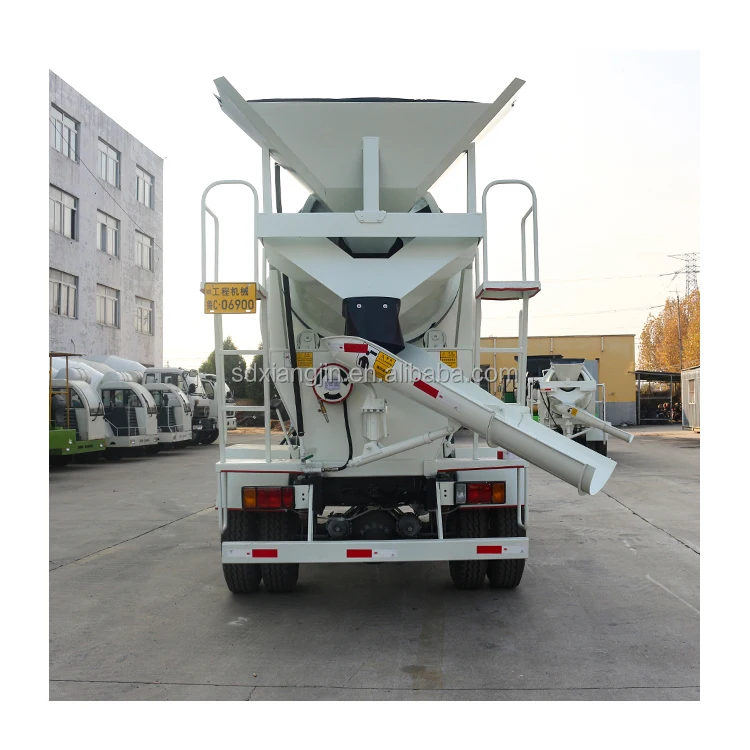 Diesel Concrete Automatic Mixing and Transporting Integrated Machine Automatic Loading Concrete Mixer Vehicle