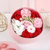 Cherry blossom small round box (big red)