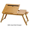 bamboo with slot & drawer
