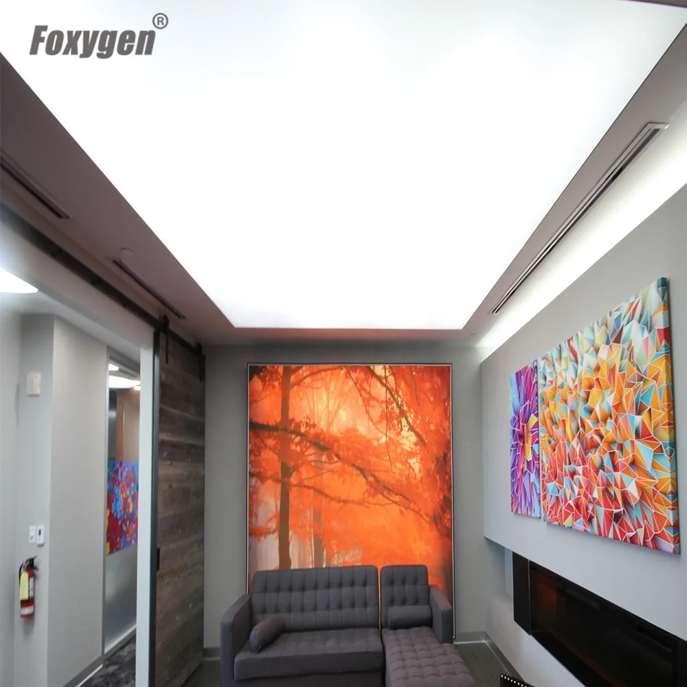 up to 60 meters wide white translucent ceiling film-8