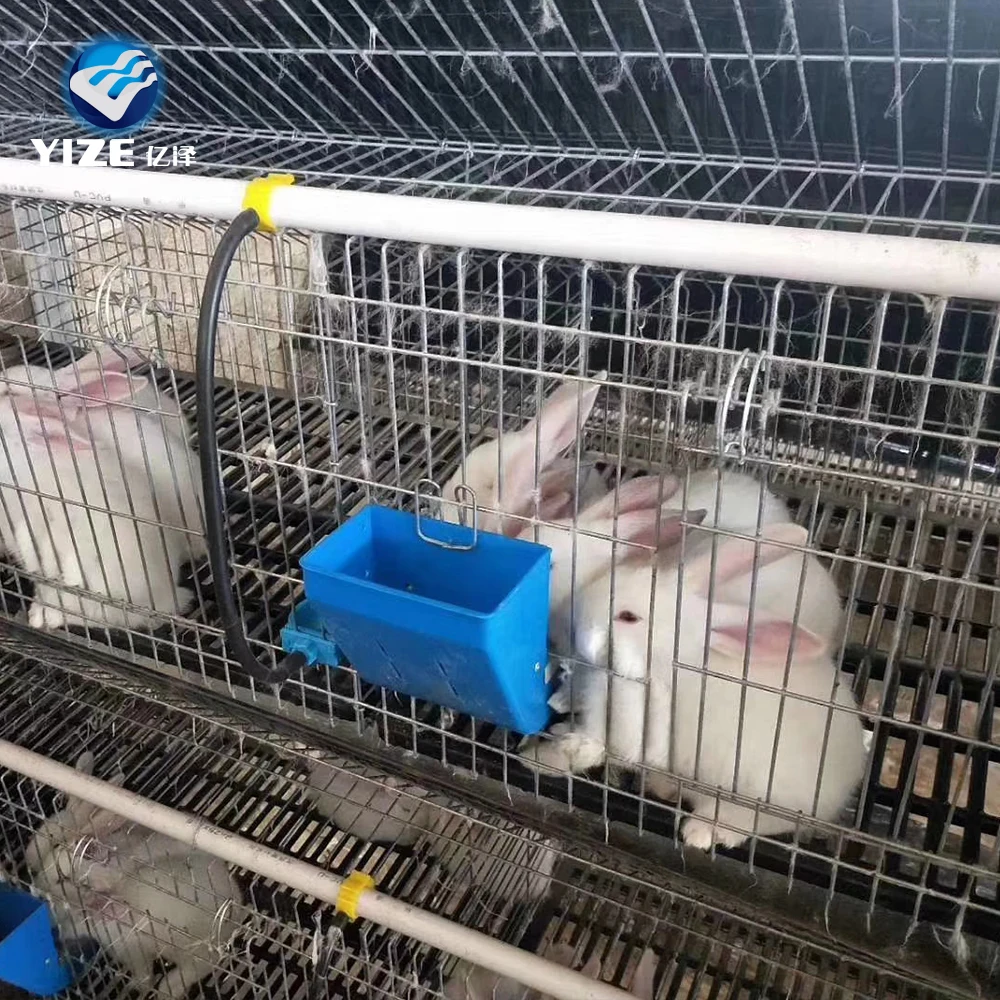 2024 Hot Sales 12 Doors Nest Box Hot Dipped Galvanized Rabbit Breeding  Commercial RIGHT Rabbit Cage