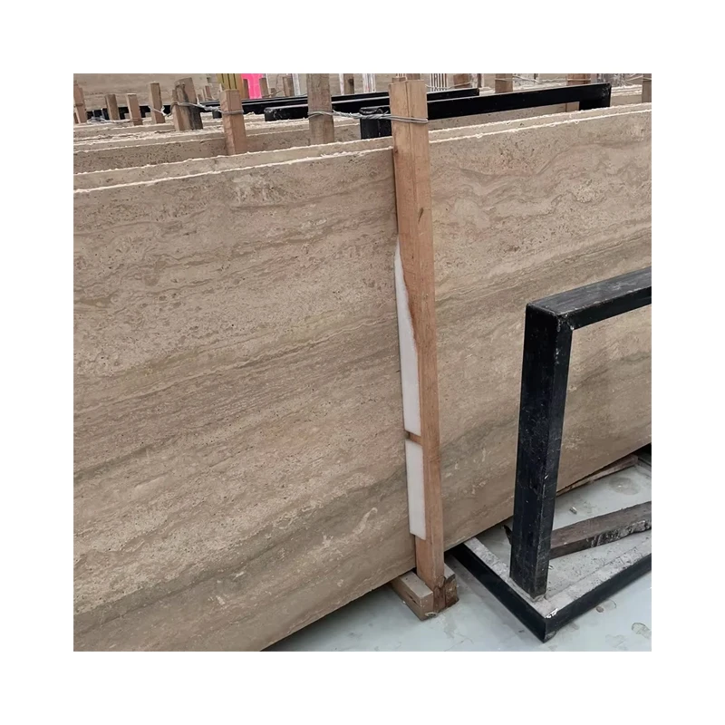 Good Price Italy Silver Grey Travertine Slab for Interior and Exterior Wall Cladding Decor
